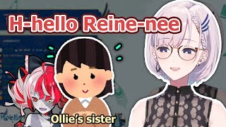 Ollie&#39;s sister gets incredibly nervous when she met Reine for the first time