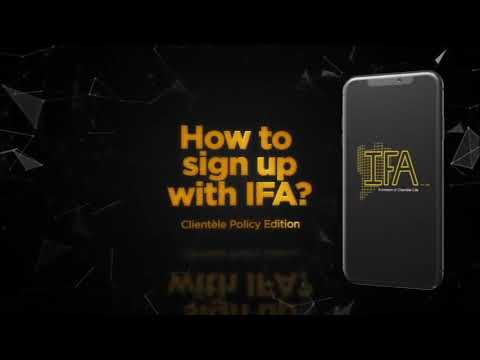 How to Sign Up with IFA