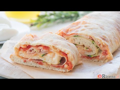 Video: Come Fare Il Rotolo Di Pizza