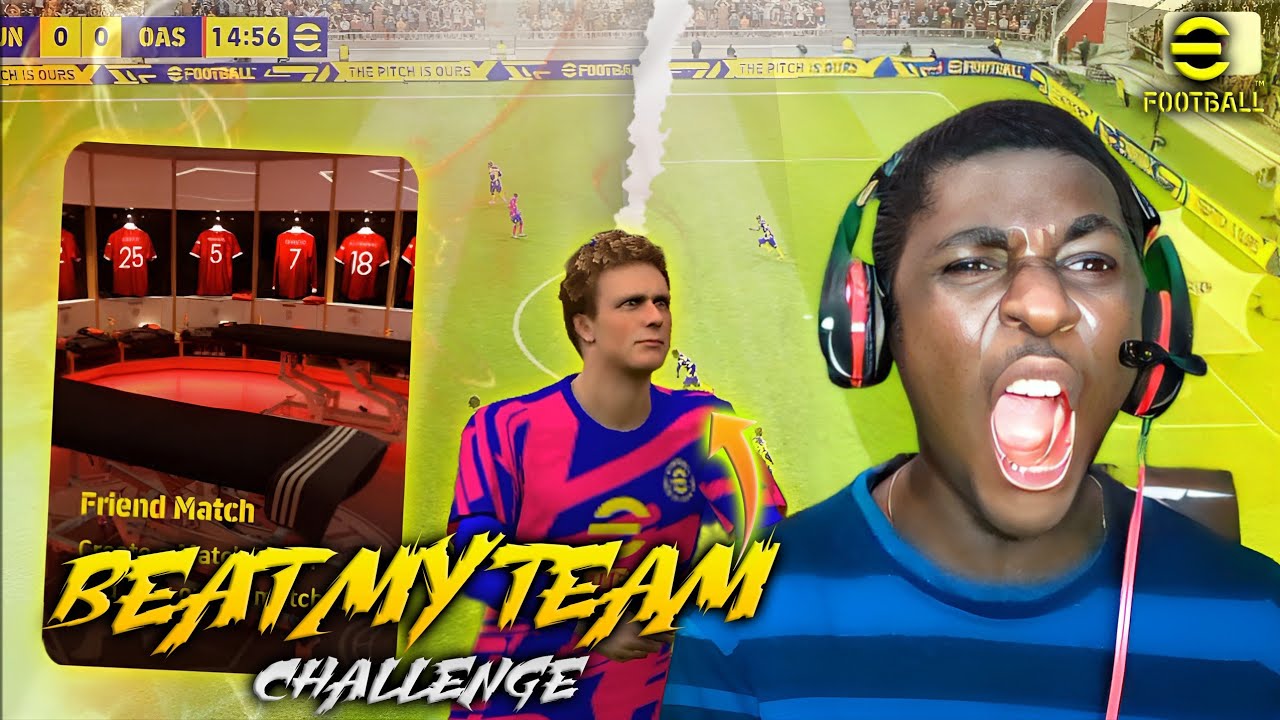 I CANNOT BELIEVE THIS 😯!!! WHO CAN BEAT MY MAIN EFOOTBALL TEAM 5 🔥
