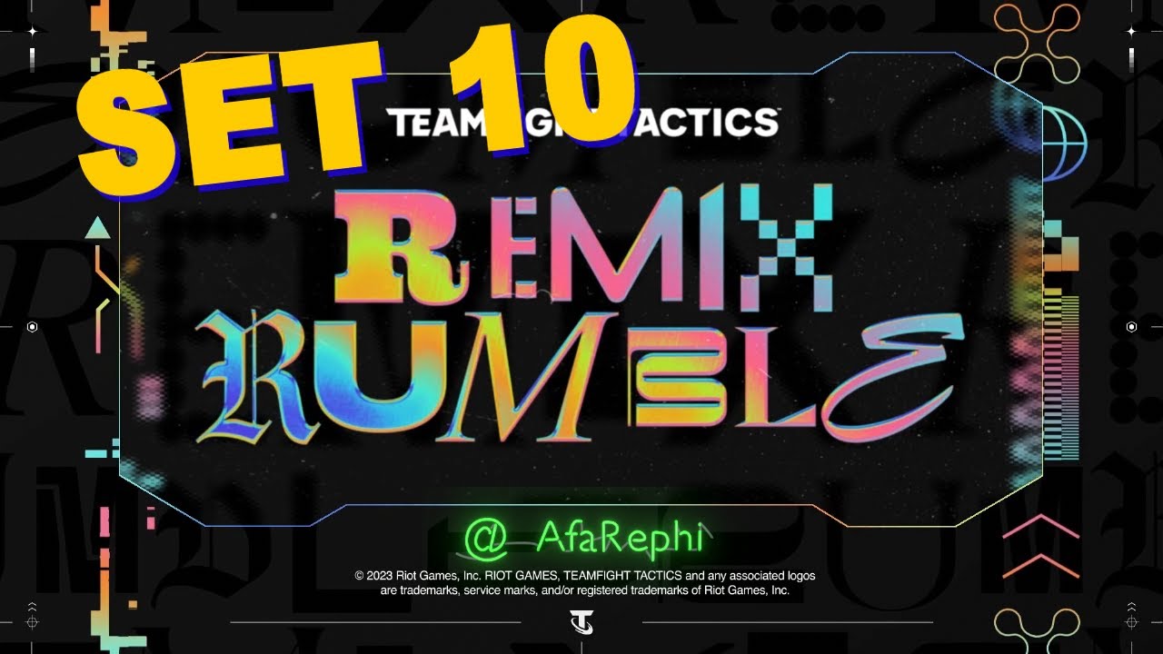 SET 10 REVELADO: BATALHA MUSICAL! SAIBA TUDO SOBRE AS NOVIDADES DIVULGADAS  AGORA!!! TFT REMIX RUMBLE 