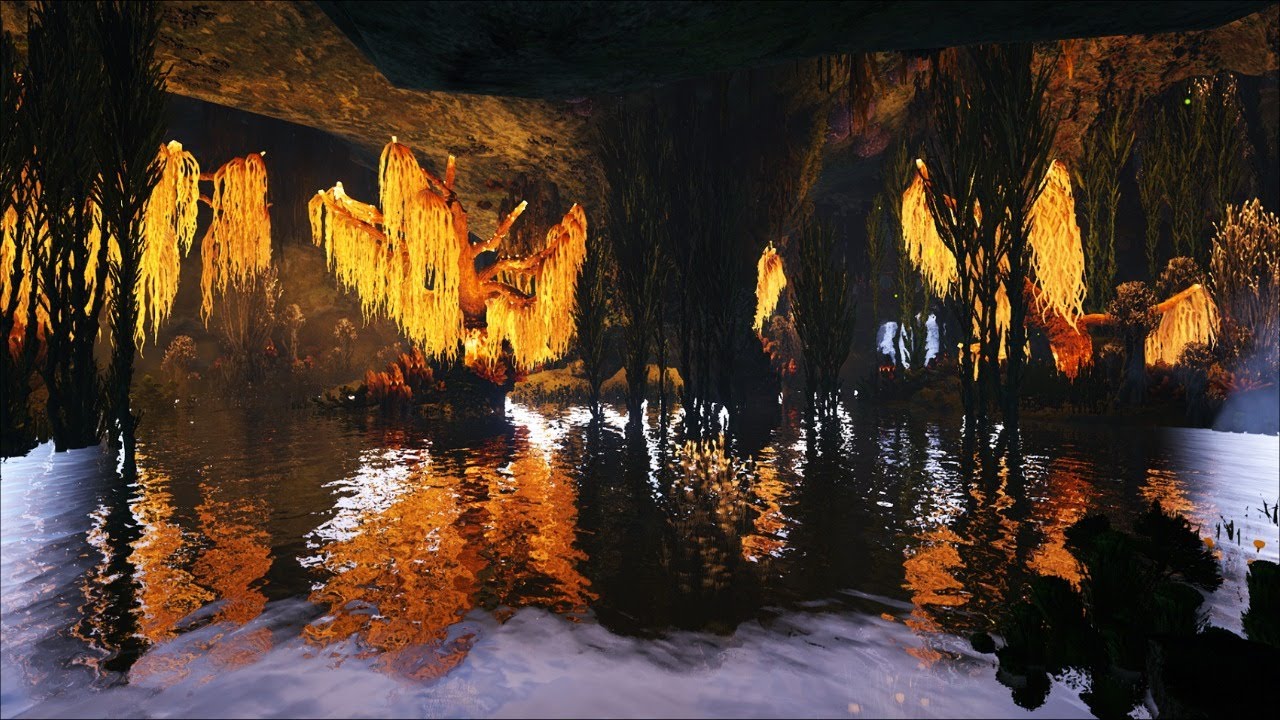 ARK Genesis Underwater Cave Base https//www.twitch.tv/sevenslowham YouTube