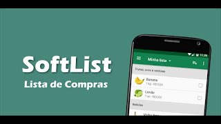 Melhor app para fazer lista de compras de supermercado/ Softlist screenshot 1