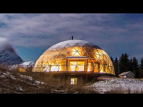 Norwegian Family Of 6 Constructed Their Dream Dome In The Arctic Circle