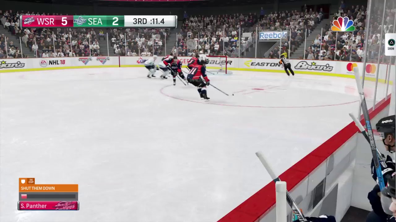NHL 18 career mode