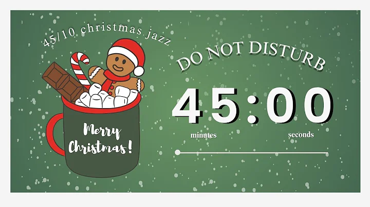 🎄 5.5 Hour Study With Me (Christmas Edition) | 45/10 Pomodoro Timer + ADHD Christmas Jazz ☕✨