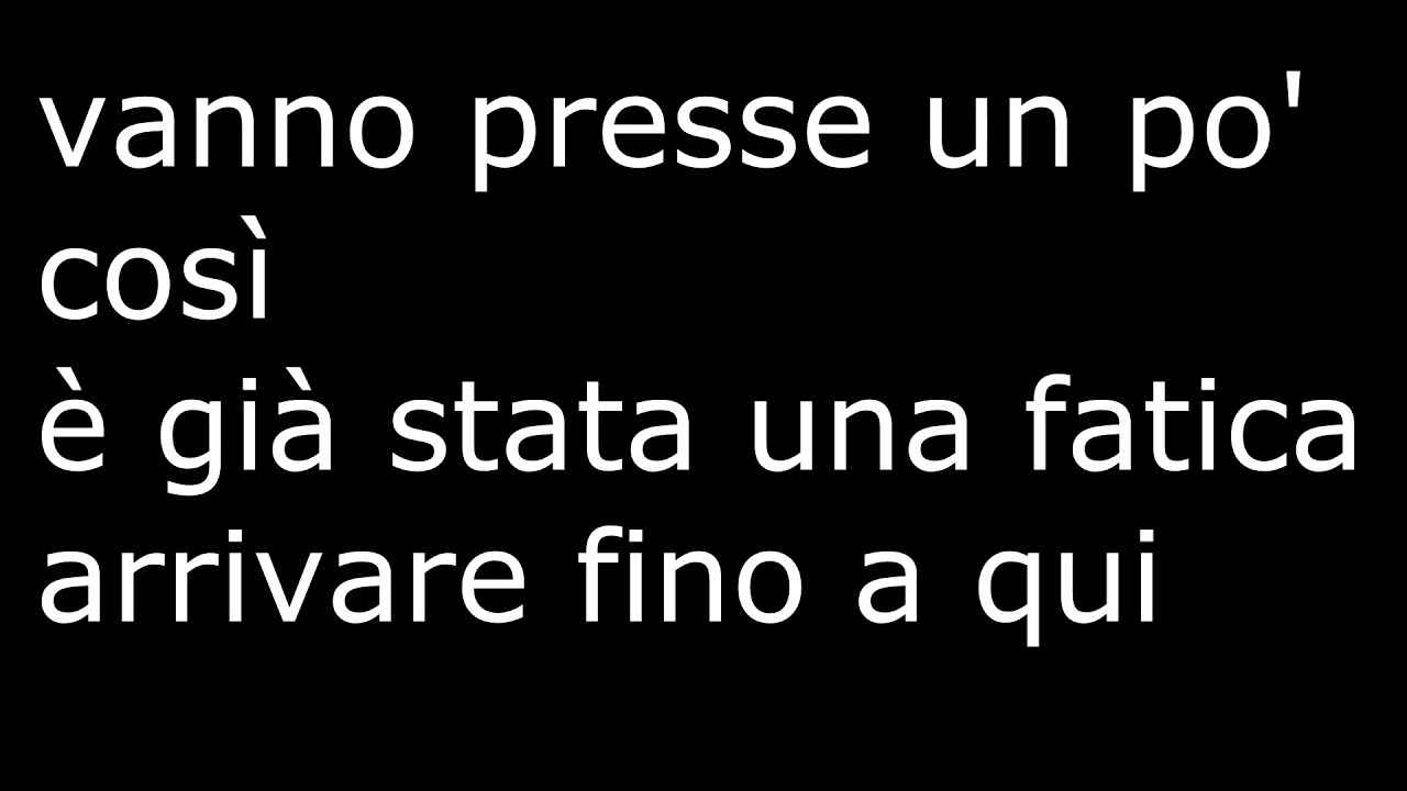 Sono della vita- Son las cosas de la vida Eros Eros Ramazzotti letra- lyrics-testo YouTube