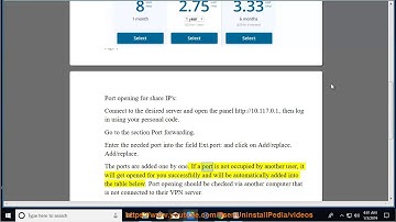 Open an incoming port in HideMy.name VPN