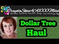 My biggest dollar tree haul and message to 45andfab