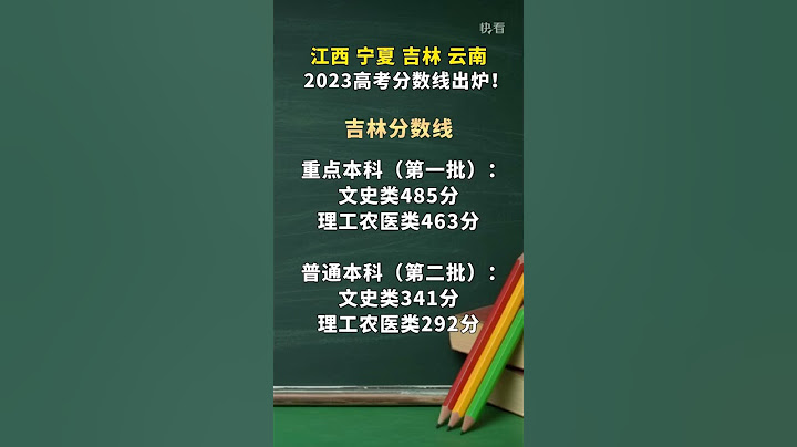 江西、寧夏、吉林、雲南公佈2023高考分數線#高考分數線 #2023年高考 - 天天要聞