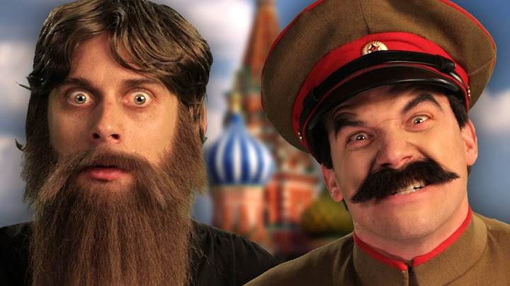 Rasputin vs Stalin. Epic Rap Battles of History