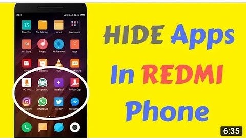 Redmi Y1 me Hide apps Kaise kre How to Redmi Y1 Lite Hide apps