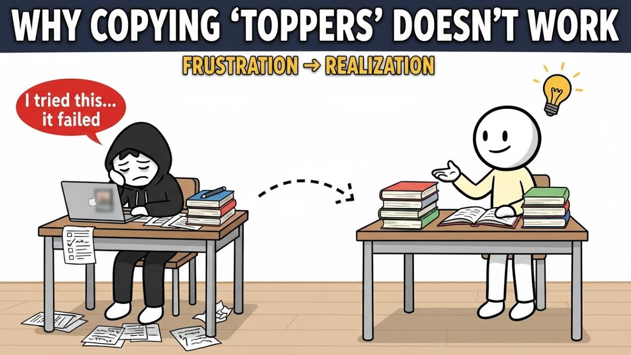 “Stop Copying Toppers! Build Your Own Routine That Actually Works”