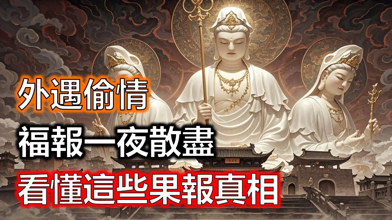 外遇偷情，福報一夜散盡！看懂這些果報真相，才知道佛為什麼勸你別犯！#生肖#因果#風水