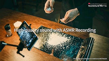 LG V60 ThinQ 5G ASMR: Bacon , Puppy | Sizzle up your content using our ASMR Mode.
