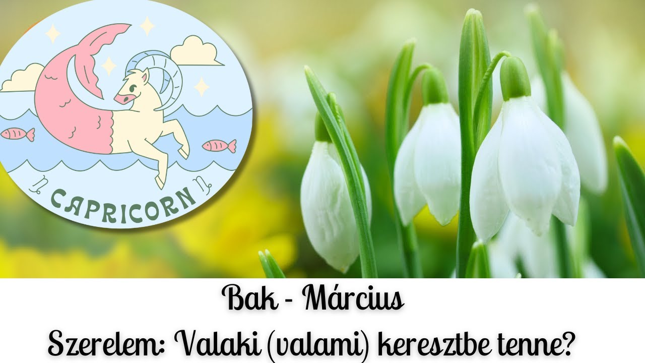 Bak, Március - Szerelem: valaki (valami) keresztbe tenne? -  Tarot előrejelzés