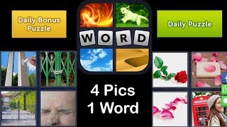 4 Pics 1 Word - Halloween - 19 October 2019 - Daily Puzzle + Daily Bonus Puzzle -Answer -Walkthrough screenshot 4