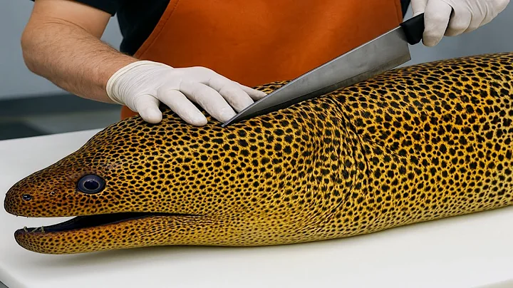 Amazing Masterful Cutting Skills – Giant Moray Eel & Giant Octopus | Best Japanese Luxurious Sashimi