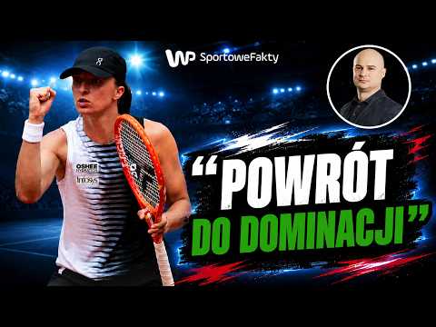 Iga Świątek wraca? Polka znów gra kapitalnie!