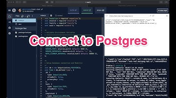 REPL.it - Connect to Postgres