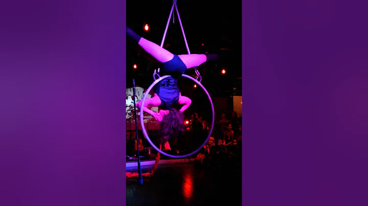 Jennifer Busuttil performs Aerial Hoop