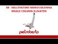 SR - Sollevatore rovesciatore monocolonna - Single column elevator tipper PIETROBERTO