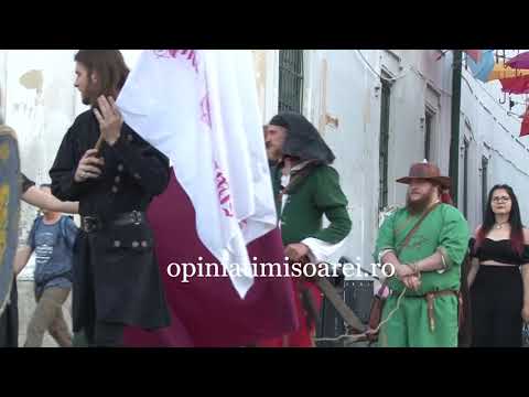 A inceput Festivalul Medieval al Castelului Huniade de la Timisoara