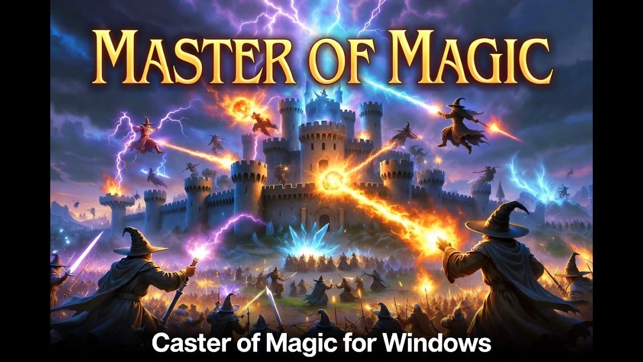 Master of Magic マスター・オブ・マジック Master of Magic: A New Adventure! - YouTube