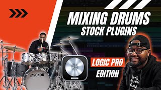 How To Mix Live Drums In Logic Pro X