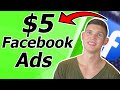 DROPSHIPPING Facebook ADS - $5 FACEBOOK Ads LOW COST Dropshipping