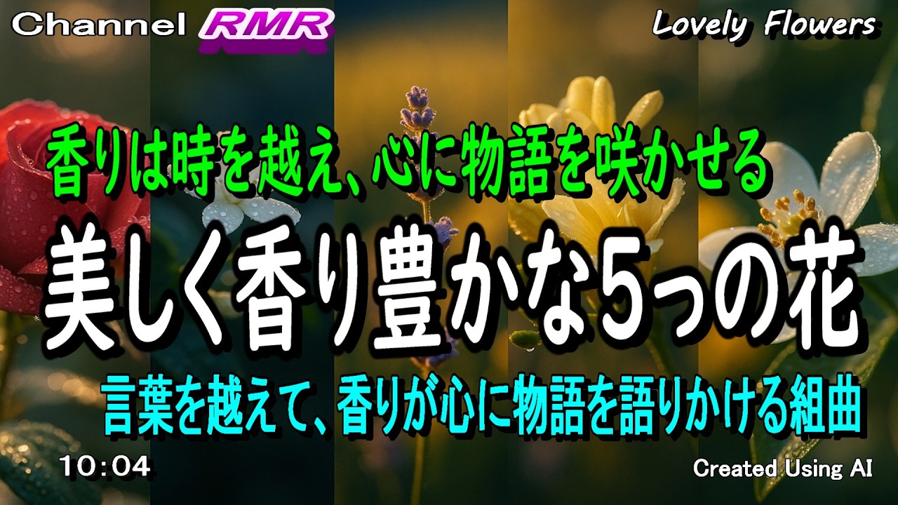 Lovely Flowers:組曲「美しく香り豊かな5つの花」