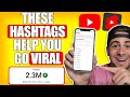 Use These NEW Tags &amp; Hashtags To Go VIRAL on YouTube in 2024 (NEW YouTube HASHTAG STRATEGY)