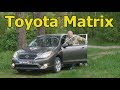 Тойота Матрикс/Toyota Matrix "ПРОСТО, НАДЕЖНО, ПРАКТИЧНО"  видео обзор, тест драйв