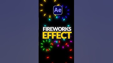 Fireworks effect | After effects tutorial | #aftereffects #tutorial