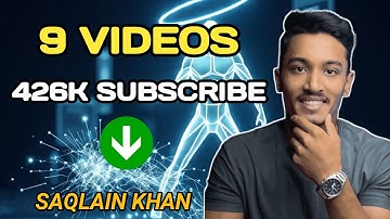 Saqlain Khan – 9 Videos Aur 400K Subscribers | YouTube Algorithm Ka Khatma