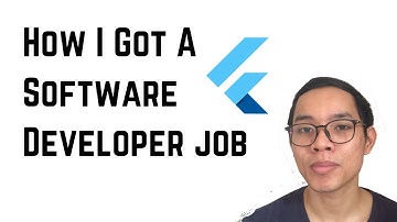 Flutter | How I Got a Software Developer Job Working in a Flutter Stack