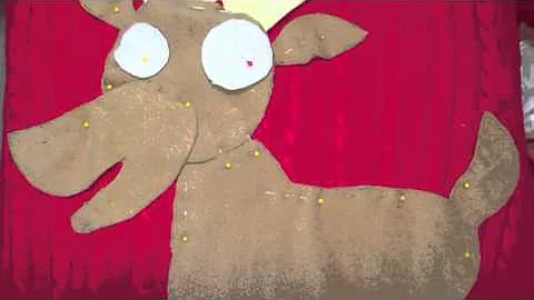 DIY / making of / create your own Crazy Reindeer Ugly Christmas Sweater