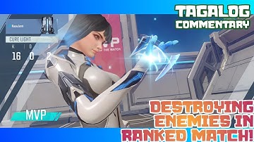 CURE LIGHT Gameplay In HYPER FRONT Ranked Match! (Tagalog)