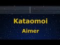 Karaoke Karaoke Kataomoi Aimer No Guide Melody Instrumental Lyric Romanized