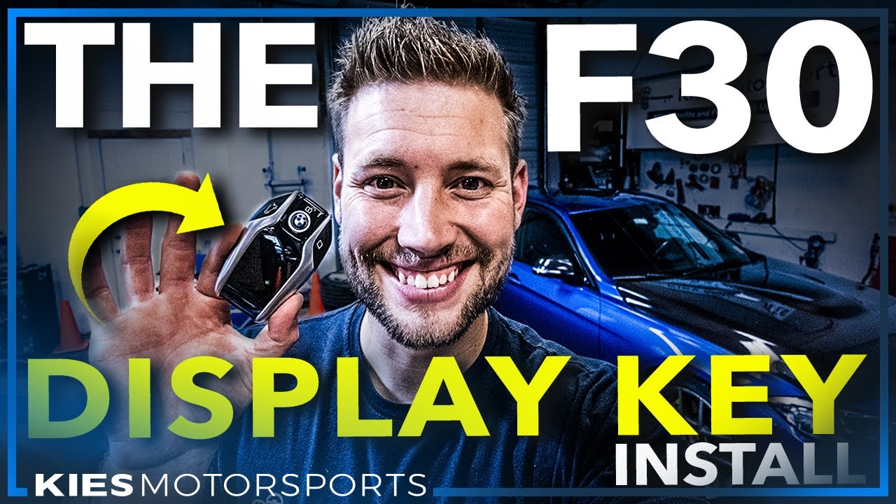 How to install the Display Key Retrofit WITH Remote Start in the F30 BMW