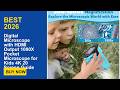 Digital Microscope with HDMI Output 1000X Pocket Microscope for Kids 4K 20 Screen Guide
