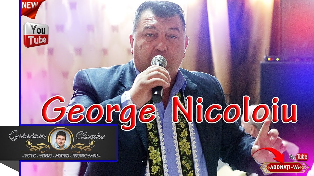 george nicoloiu merg pe ulita cantand