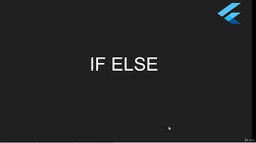 Master Flutter Dart De cero a experto - DART Flujos de Control - 2 IF ELSE