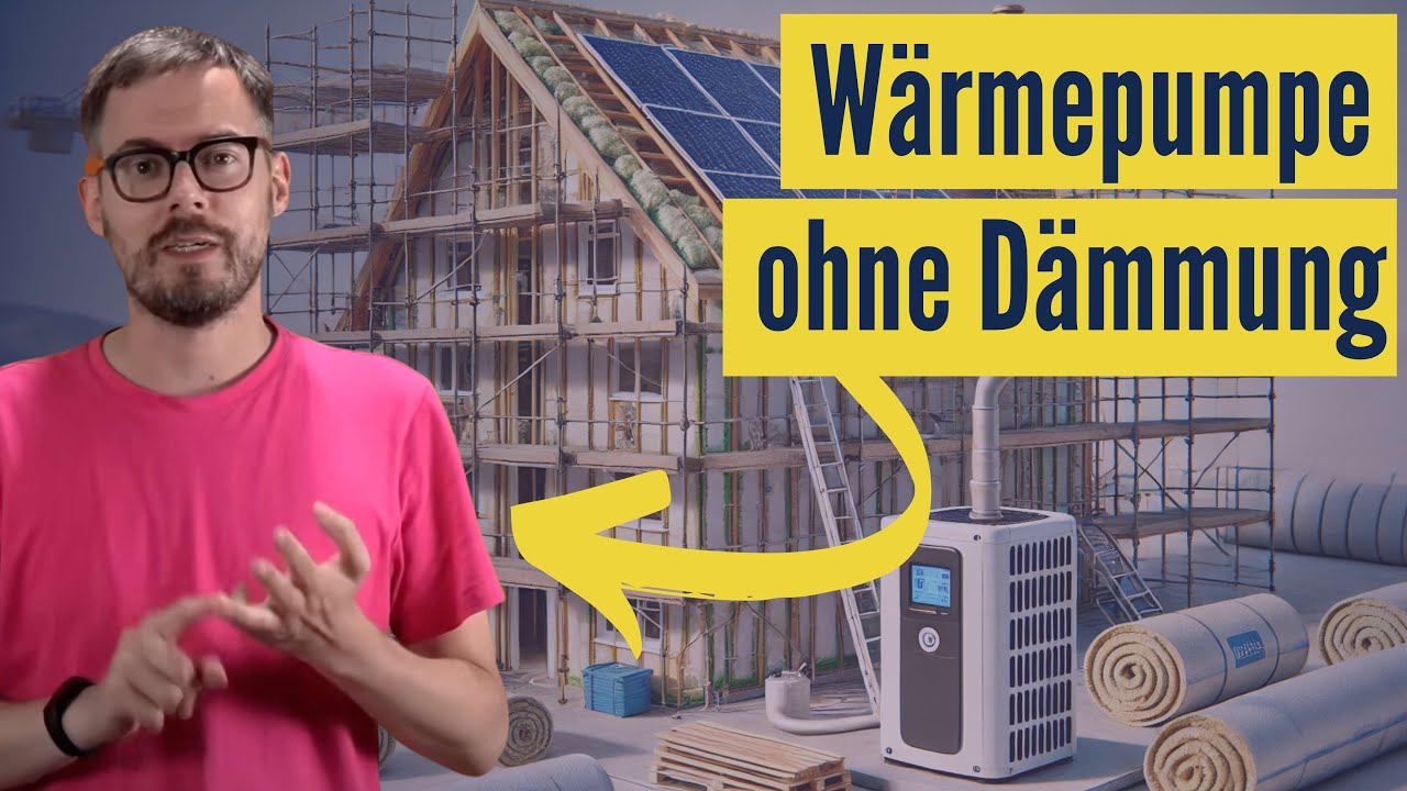 Wärmepumpe ohne vorherige Dämmung in meinem Altbau: Ist das sinnvoll? – auf YouTube ansehen