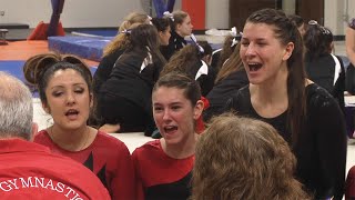 Naperville Central Vs. Wheaton Co-Op Girls Gymnastics, January 22, 2015