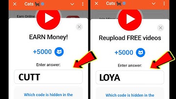 EARN Money! Cats Code | Reupload FREE videos Cats All Video Codes Today