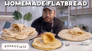 How to Make the Best Flatbread (Lavash, Flaky Flatbread, Batter Based)