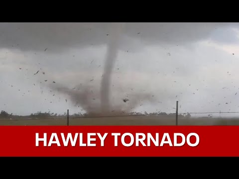 Hawley tornado caught on camera by Texas storm chaser