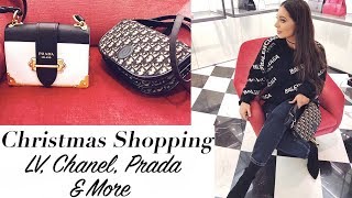 Luxury Christmas Shopping On Bond Street & Harrods- Chanel, LV, Prada & Burberry