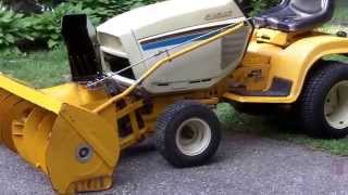 Cub Cadet Ltx 1142 Kw With Snow Blower Attachment From ... ltx 1046 wiring diagram 
